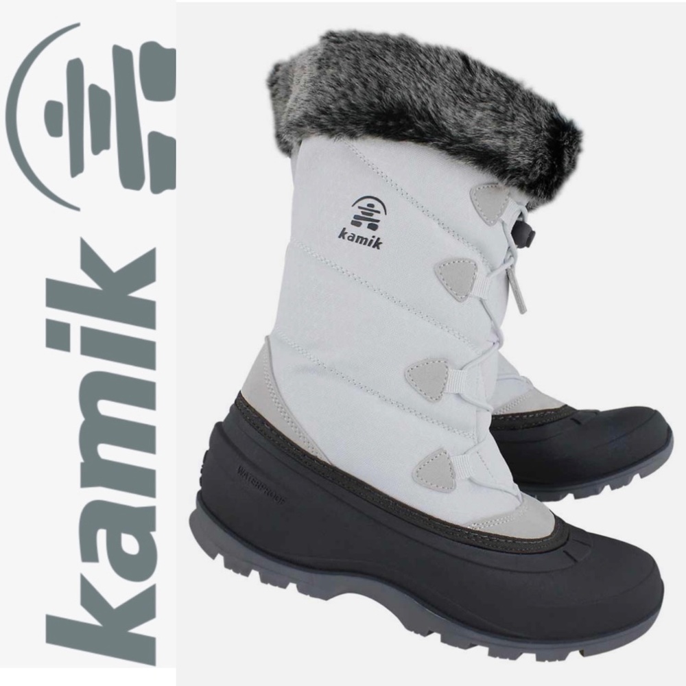 🆕 KAMIK WOMENS MOMENTUM 2 WEATHER BOOT WINTER WHITE